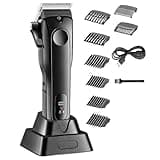 DAXXIN Hair Clippers, Rechargeable Hair Trimmer for Men Cordless Professional Beard Hair Clipper Electric Hair Cutting Machine Two Motor Speed