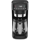 Instant Infusion Brew Plus 12 Cup Drip Coffee Maker, From The Makers of Instant Pot, with Adjustable Brew Strength, Removable Water Reservoir, and Warming Plate with 3 Temperature Settings, Black