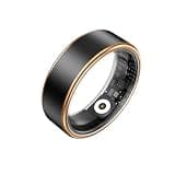 Milavan Smart Health Ring for Women Men Fitness Tracker with Heart Rate, Mist Black 12