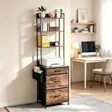 3 Drawer Filing Cabinet,File Cabinet for Home Office,Vertical File Cabinets