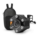 VitoUrbane Electric Scooter Lock with Bags - Heavy Duty Anti-Theft Folding Combination Bike Lock for Ebike | Compact Alloy Steel Security Chain Lock with Mounting Bracket