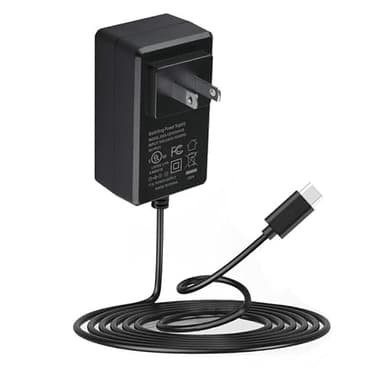 GizMac USB-C 5V AC/DC Adapter for Urao KT1016 KT1028 10.1 inch Android 14 Kids Tablet 5000mAh Battery DC5V USB Type C Replacement Power Supply Adapter Cable Cord