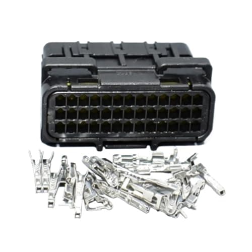 0.6mm 33 Pin Way Female Housing Auto Motorcycle ECU ECM 025 Waterproof Connector Plug