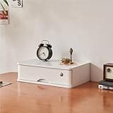 ntumLeap Solid Wood File Cabinet,Fully Assembled Storage Box with Lock,3 Drawers,A4 Letter for Home & Office,Elegant Desktop Drawer Solution,E-1 Layer