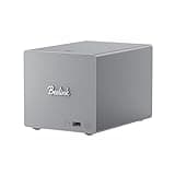 Beelink Mini PC, ME Pro 2 Hard Drive Bays NAS Intel N95 12G LPDDR5 128G M.2 PCIe 3.0 SSD, 3 x M.2 SSD Slots, Dual LAN/File Server/NAS Storage/Network Attached Storage/Private Cloud/Network Storage