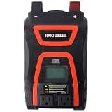 1000 Watt Corrected Sine Wave Inverter Car LED Display Portable AC Power Supply for Emergencies, Jobs, Trucks, Boats, RV, Camping, 12V RV, ETL Certified