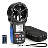 HoldPeak 866B Digital Anemometer, Handheld Wind Speed CFM Meter, HVAC Air Flow Velocity Gauge Tester with Backlight, Outdoor Wind Gauge for Drone Sailing Shooting