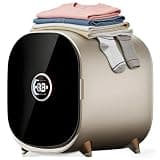 Portable Electric Clothes Dryer with LCD Touch Screen, Fast 30-Minute Drying, Alternating Rotation, 0.8kg Load Capacity, Ideal for Home and Apartment Use