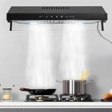 24" Under Cabinet Range Hood 900CFM Ductless Vent w/Dual Copper Motors