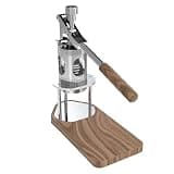 Manual Espresso Coffee Machine, Lever Press Coffee Maker, For 51mm Or 58mm Bottomless Portafilter, With Wooden Base, Operating Pressure 1 Bar - 16 Bar, For Home, Travel And Camping(58mm)