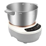 LiHUiee Dough Kneading Machine, 5L (silver)