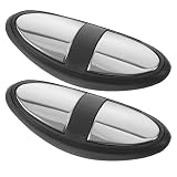 ifundom 2pcs Treadmill Handrail Pulse Touch Electrodes Replacement Parts with Plastic and Metal Material, Seamless Compatibility and Enhanced User Comfort for Home Gym Fitness Machines