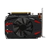 Wisoqu 4GB GDDR6 Graphics Card, 1024 Cores 1500MHz Boost Clock PCIe 3.0 Gaming Video Card with Single Fan Cooling and Support
