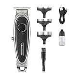 RASRGTRQ Hair Clipper for Men Trimmer Cutting Machine Electric Haircut Portable for(Black)