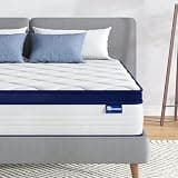 2 Full Size Mattress, 12 Inch Full Mattresses in a Box, Hybrid Spring with Comfort Foam and Pocket Coils for Pressure Relief & Motion Isolation