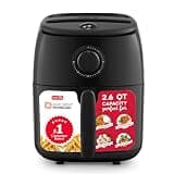 Dash Tasti-Crisp Air Fryer, 2.6 Quart, Black