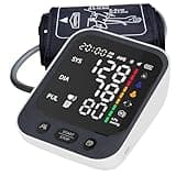Blood Pressure Monitor - 2026 Upgraded Automatic Upper Arm BP Monitor with 2x199 Readouts - Large LED Screen and Large Adjustable Cuff for Reliable Readings, FDA 510K Cleared Noninvasive BP Monitor