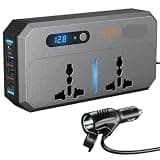 200W Car Inverter DC 12V to AC 110V 220V Car Inverter Converter Auto Power Adapter USB Type C US EU(220V EU)