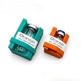Orwvuix Vial Label Applicator Tool, Precision Bottle Label Alignment Guide for 3ml 5ml 10ml Round Containers, Straight Sticker Placement Tool, Reusable Labeling Aid for Small Bottles (Silver,3ML)