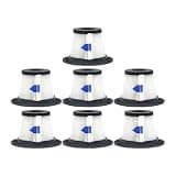 Handheld Vacuum Cleaner Filter Cartridge, Compatible For Moosoo K17, Replacement Filter(7pcs)