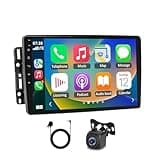10-inch Car Stereo Radio for Chevy Equinox (2005-2009) 1st Gen, 2+64GB, Android 15 Touchscreen Head Unit with CarPlay & Android Auto, GPS Navigation, Bluetooth, SWC, FM Radio, AHD Backup Camera