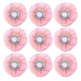 Beavorty 96pcs Fire Alarm Dust Covers for Detectors and Photoelectric Detectors, Elastic Plastic Protective Caps with Dust Protection for Drywall Sanding and Home Renovation