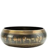 Tibetan Singing Bowls Singing Bowl Set 8.5~20CM Size Optional Scripture Helpful For Meditation Yoga Relaxation Chakra Healing Prayer(8.5cm)