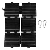 30W Portable Solar Panel IPX6 Foldable Lightweight for Outdoor Charging, Solar Lights, Crafts, and Science Projects