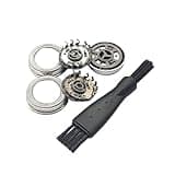 3pcs Replacement Shaver Head,Compatible For Model HQ56 HQ55 HQ4+ HQ3 YQ6008 YQ6108 HQ6900 HQ6990 HQ6843 HQ300 HQ64 HQ916 Razor Blade