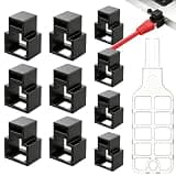 RJ45 Cable Lock - Network Port Lock, Secure RJ45 Cable Dust Cover with 1 Key for Preventing Unauthorized Access and Dust Protection | Ideal Network Security Plug Protector for Router, Laptop