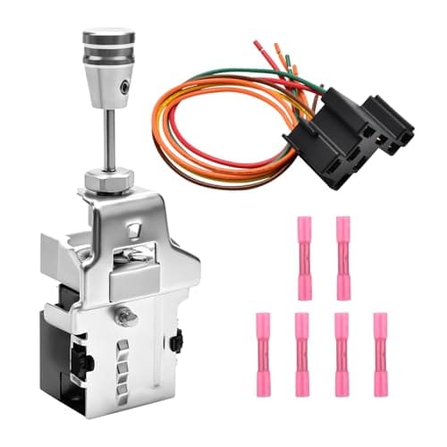 Vehixyntha 8 Pin Headlight Switch Pigtail Wiring Harness Kit Compatible with GM Chevy 1968‑1984, Replaces 01995179 1995179 D1588 19245093
