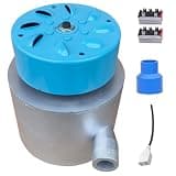ZHOZHUT 3KW Micro Hydro Generator Hydraulic Generator 110V/220V High Power Portable Hydroelectric Generator, Aluminum Alloy Hydro Power Equipment For Home, Camping, Mountains, Off-Grid,3000w,110V/220V