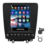 Alikali 9.7In 4+64G Car Stereo for Ford Mustang 2010-2014 with WiFi/Bluetooth/GPS Navigation Unit/FM/SWC/OE Camera Radio Receiver Screen, with Carplay & Android Auto Interior Accessories