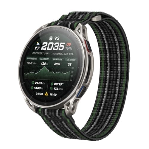 Amazfit Cheetah 2 Ultra 47mm GPS Smartwatch, 1.5" AMOLED Sapphire Glass, Ti Case, 30-Day Battery, Flashlight, 64GB, Offline Maps, 5 ATM, 180+ Sports & HYROX Fitness Tracker for Android & iPhone