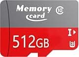 Micro Card 512GB High Speed Memory Card Large Capacity Memory Card for Smartphones,Cameras,Dash Cams,Drones Data Storage
