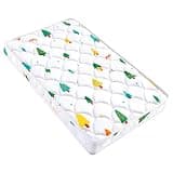 Baby Bassinet Mattress 47 x 23.6 inches- Firm Support and Comfort Premium Foam,Noiseless and Odorless,Hypoallergenic Small Crib Mattress, Fits Moses Basket, Dual Sided with Soft Breathable Fabric