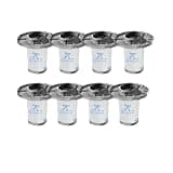 ZR009006 Filter, Compatible For Rowenta X-Pert 6.60 RH6838 RH6821 8.60 RH9611 RH9637 RH9638 RH9639, Vacuum Cleaner Replacement Part(8pcs)