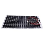 Aramox Panel, Semi Flexible Monocrystalline Silicon 18V Panel, IP65 Lightweight Portable Design, Easy Setup for Camping RV Greenhouse Shed Pet House Home