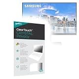 BoxWave Screen Protector Compatible With Samsung FT45 (27in) - ClearTouch Crystal Privacy (2-Pack), Privacy Screen Protector Flexible Film Clear