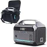 DARAN Portable Power Station 350W (600W Surge), Solar Generator 288Wh LiFePO4 Battery Backup with AC Outlets, 7-Port Design Power Bank for Camping Hurricane Emergency RV