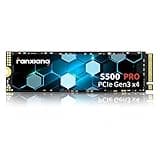 fanxiang S500 Pro 256GB NVMe SSD M.2 PCIe 3.0, Gen 3x4 2280 Internal Solid State Drive, SLC Cache 3D NAND TLC, Up to 3000MB/s, Compatible with Laptop and PC Desktops(Black)