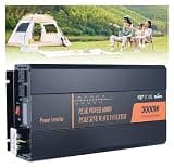 Peak Power 2000W 3000W 4000W 50000W 6000W Pure Sine Wave Inverter 12V 24V 48V 60V 72V DC to 110V 120V 230V AC Voltage Converter Transformer for RV Truck Home Off-Grid Solar Power Inverter