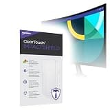 BoxWave Screen Protector Compatible With Samsung Monitor S36GD (24 in) - ClearTouch ImpactShield (2-Pack), Impenetrable Screen Protector Flexible Film
