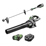 EGO POWER+ Combo, Cordless Trimmer and Blower, 15" Trimmer for Weeds and Grass with Rapid Reload and Cordless Electric 530 CFM Blower, Includes 56V 2.5Ah Battery and Charger - ST1502LB