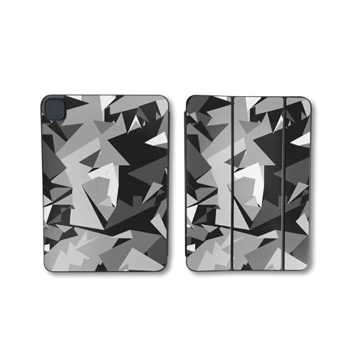 Skin Compatible with Apple Smart Folio for iPad Pro 11-inch (M4) 2024 - Mono Camo - Premium 3M Vinyl Protective Wrap Decal Cover - Easy to Apply | Crafted in The USA by MightySkins