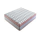 Calivox Hybrid Mattress, Queen 10 Inch Memory Foam Mattress in a Box with Pocket Spring Coils, Fiberglass-Free Medium Firm Bed Mattress for Bedroom