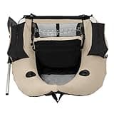 Inflatable Fishing Boat for One Person, 286 Lbs Load Capacity Portable Outdoor Fishing Kayak with Adjustable Backrest, U-Shape Design Inflatable Watercraft for Lake River