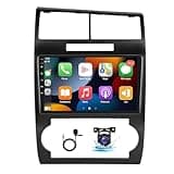 2+64G Car Stereo for Dodge Challenger Charger 2005-2007 with Carplay Android Auto Upgrade Android 15 Radio w/9 Inch HD Touch Screen Bluetooth 32EQ GPS Navi WiFi FM Mirror Link SWC Backup Camera Mic