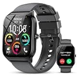 Smart Watch for Men Women,1.85" HD Fitness Tracker with Bluetooth Calls/ AI Voice Control, 120+Sports Modes, 24/7 Heart Rate/Sleep Monitor, Pedometer, Calories, Waterproof Smartwatch for Android iOS