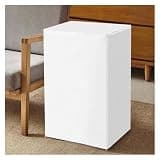WAHHWF Safe Covers Minimalist Front Opening, Concealed Safe Box Dust Cover Scratch-Resistant & Washable, Furniture Appliances Disguise Cabinet Protective(White,24x16x30/60x40x75cm)